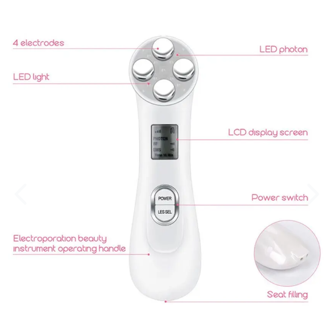 Radiofrecuencia Facial Led Masaje Rejuvenecimiento